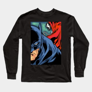 Bat vs spawn Long Sleeve T-Shirt